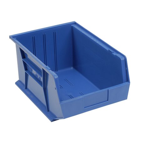 QUANTUM STORAGE SYSTEMS Hanging & Stacking Storage Bin, 11 in x 16 in x 8 in, Blue QUS255BL